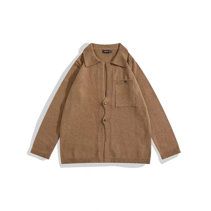 Damen Strickjacke mit modernen Knöpfen und praktischen Taschen Drune