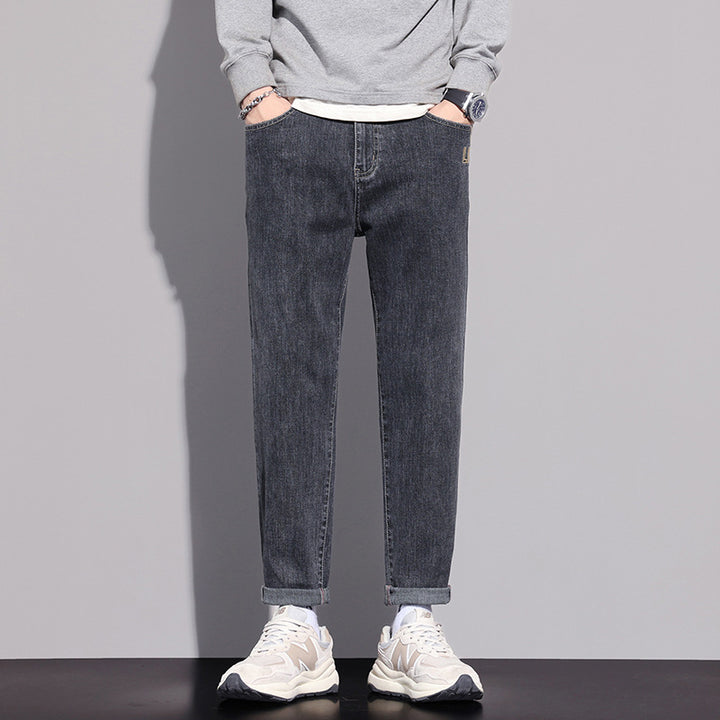 Herren Bequeme und modische Relaxed Fit Jeans Drune
