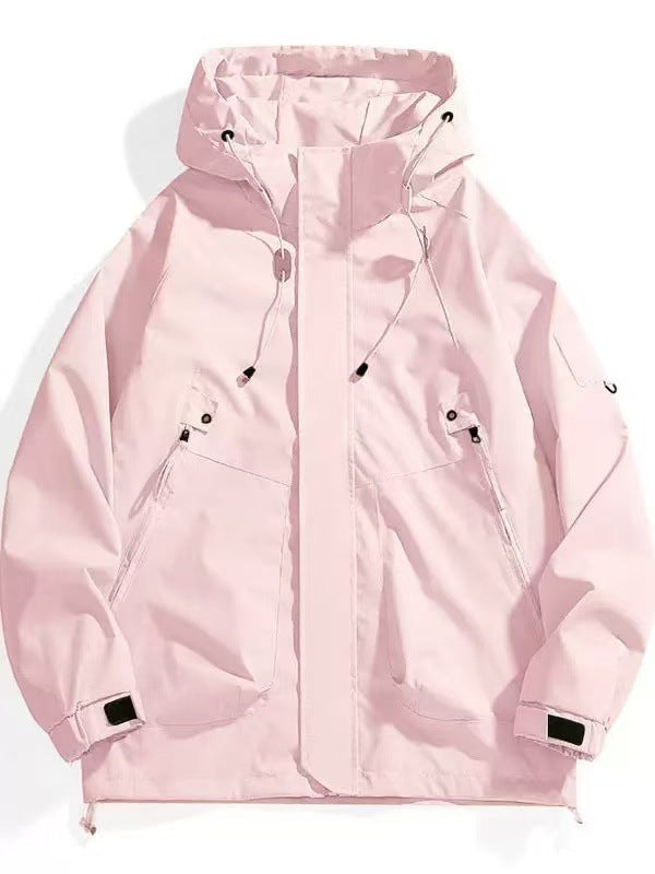 Damen Technische Outdoor-Jacke mit Verstellbarem Kapuzensystem und Multifunktionalen Taschen Drune