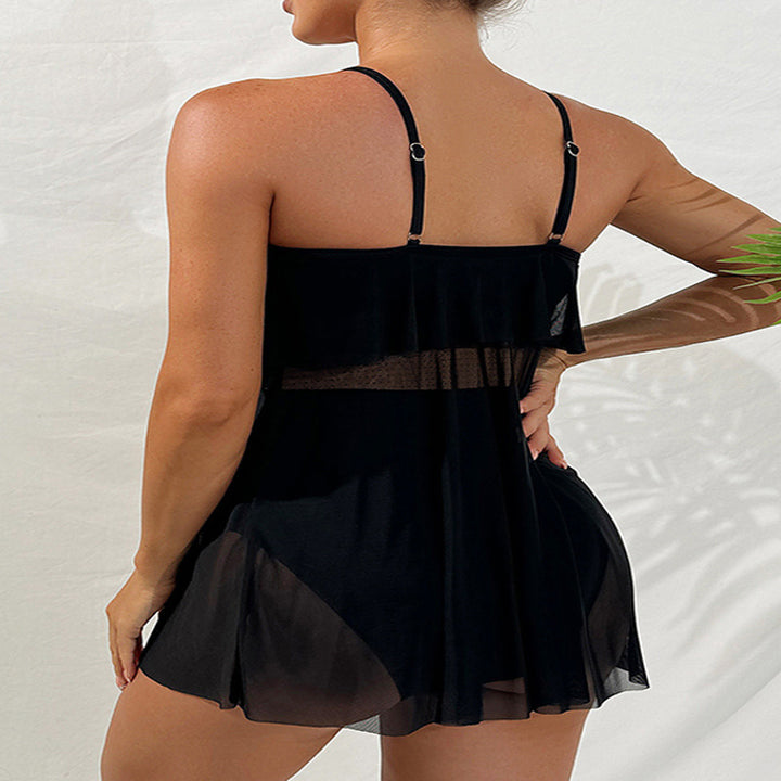Damen Badeensemble mit luftiger Rüschensilhouette Drune