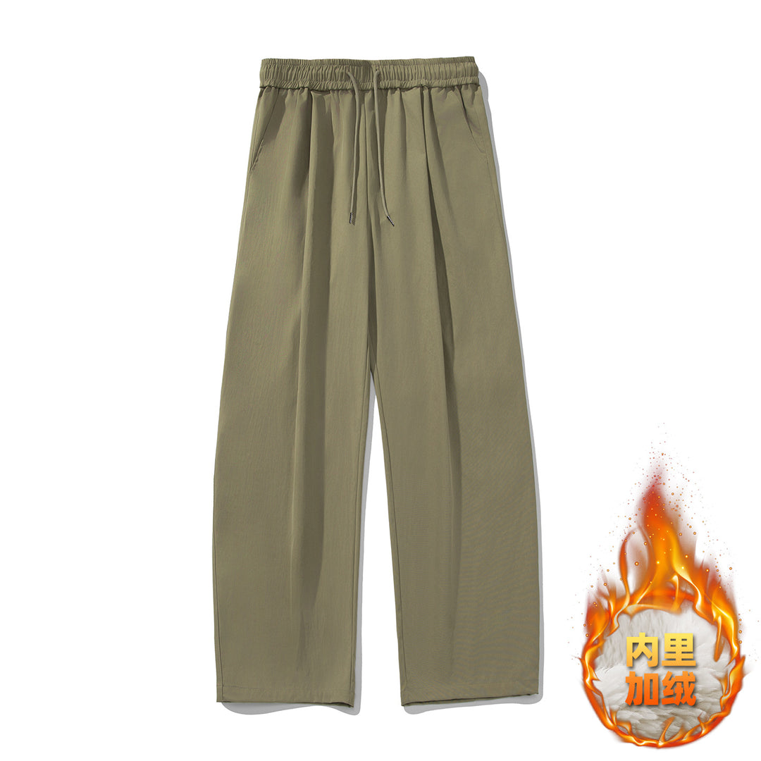 Damen Locker fallende Sommerhose mit hohem Bund, Elastik- und Tunnelzug Drune