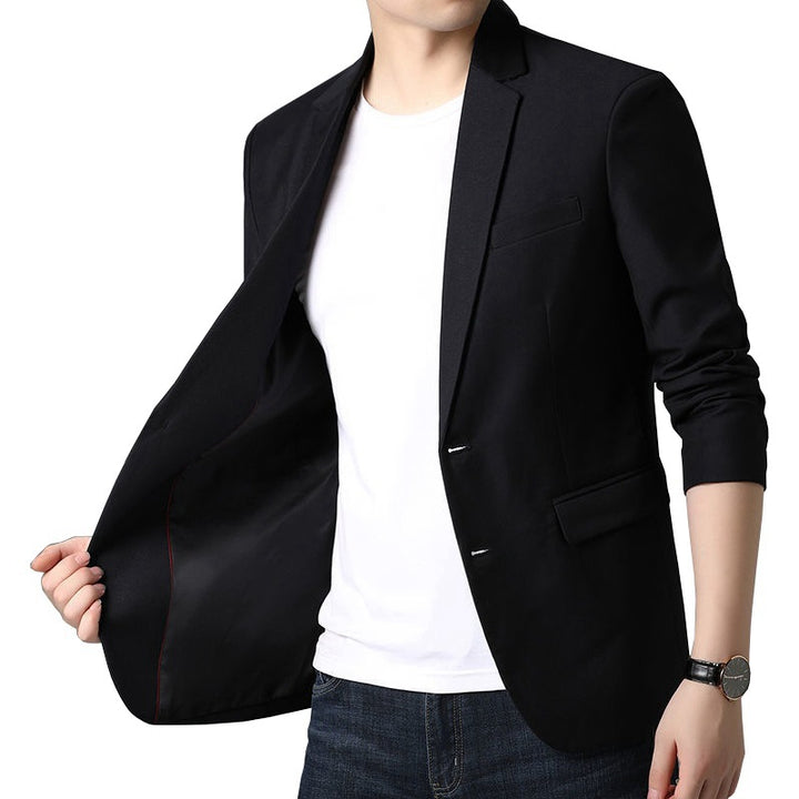 Herren Schlankes Business-Sakko mit minimalistischem Design und Stretch-Komfort Drune