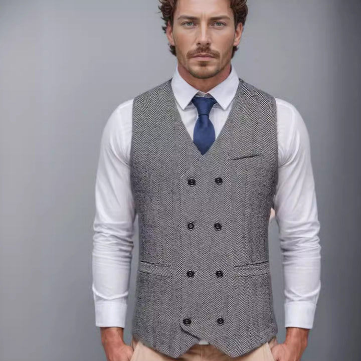 Herren elegante Weste im modernen Design Drune