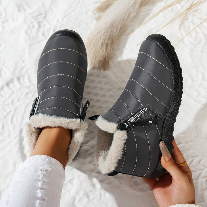 Damen Komfortable Winterboots mit kuscheligem Innenfutter Drune