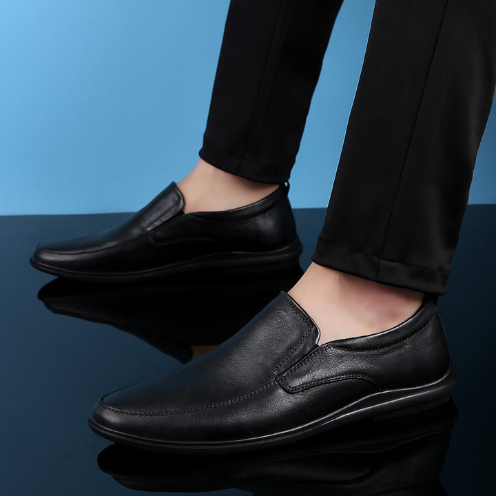 Herren Eleganter Slip-On Business-Halbschuh mit gepolstertem Komfortfußbett Drune