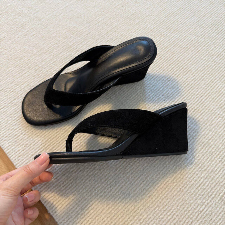 Damen Wedgesandalen mit komfortablem Fußbett und modischem Design Drune