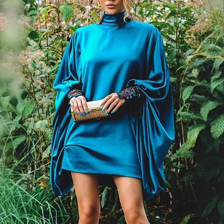 Damen Etuikleid mit innovativem Oversized-Schnitt und dekorativen Ärmeln Drune