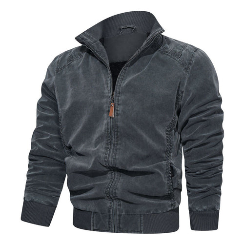 Herren Sportliche Bikerjacke Drune