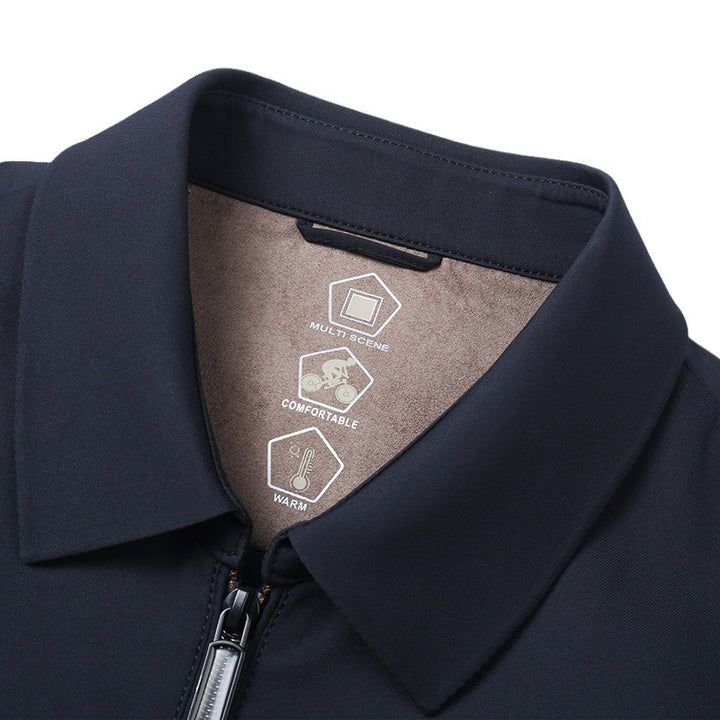 Herren Übergangsjacke mit sportlichem Schnitt und funktionalen Reißverschlusstaschen Drune