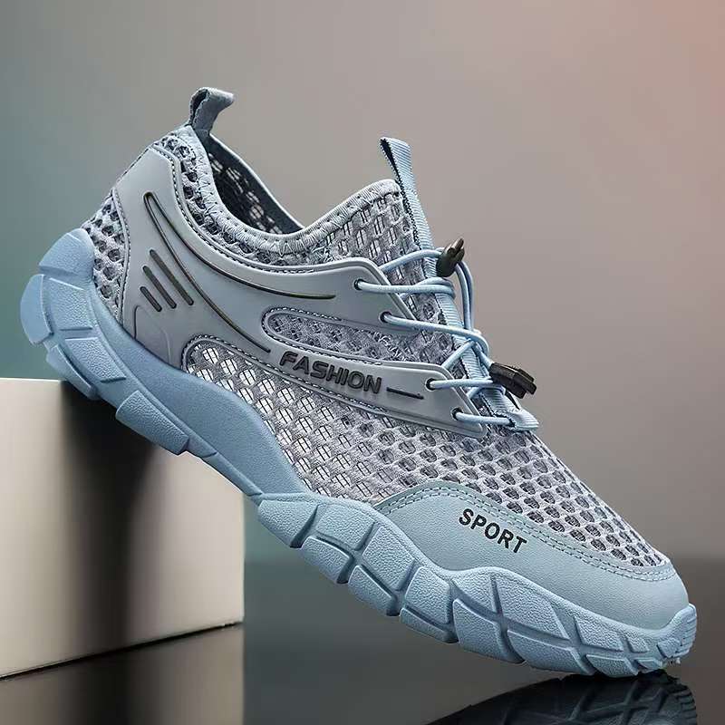 Damen Atmungsaktive Laufschuhe mit flexiblem Mesh-Obermaterial und rutschfester Sohle Drune