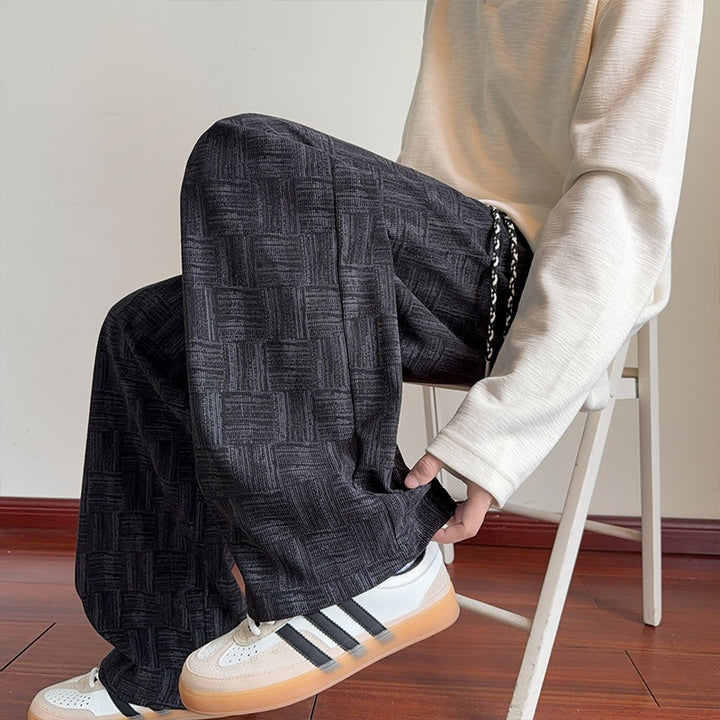 Unisex Retro-Sneaker Low‑Top mit Gummisohle und kontrastierenden Streifen Drune