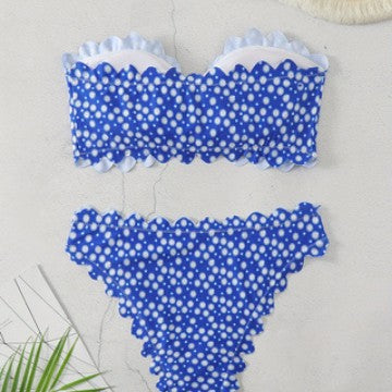 Damen Bikini-Set mit floralem Muster Drune