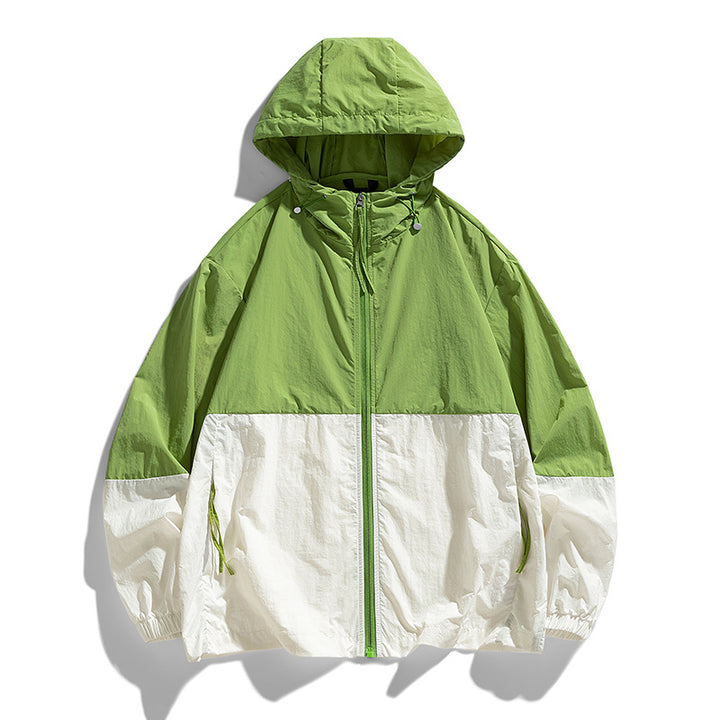 Herren Sportliche Windbreaker-Jacke Drune