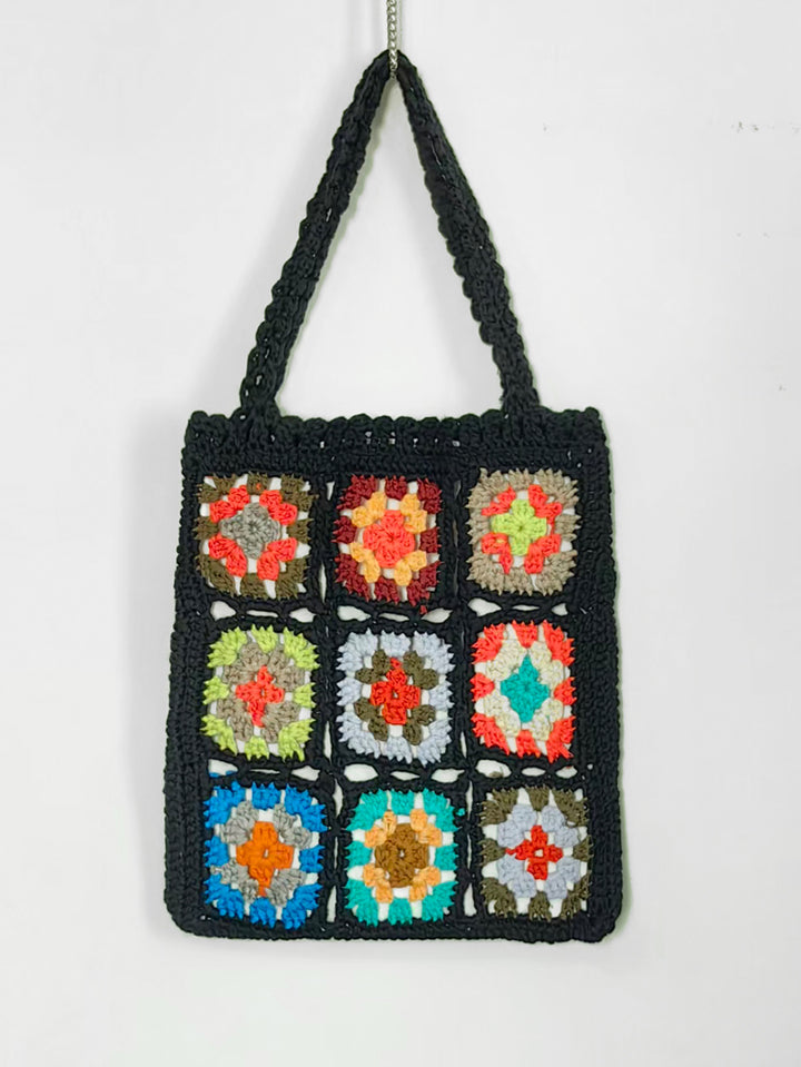 Damen Handgefertigte Häkel-Tasche Drune