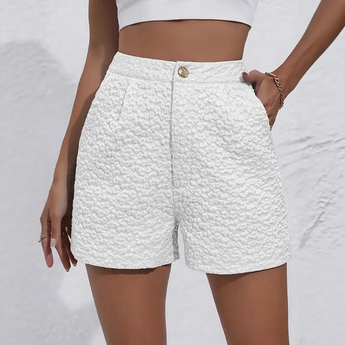 Damen Shorts mit strukturiertem Stoff Drune
