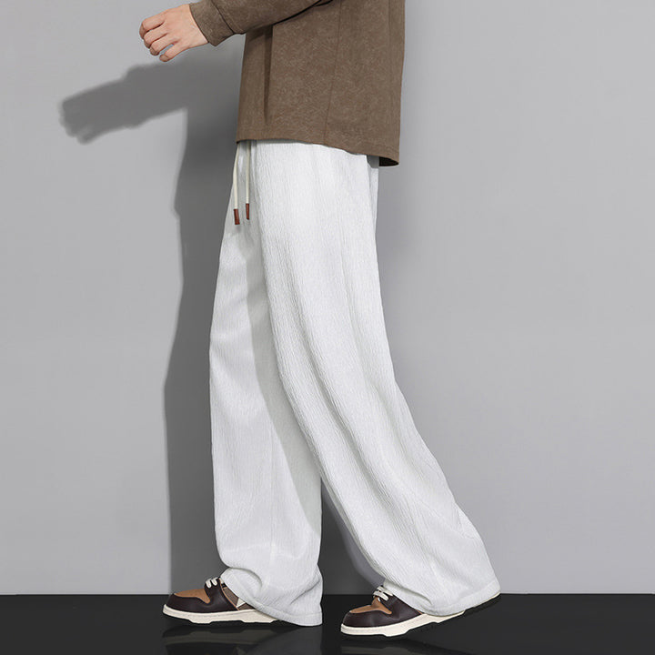 Herren Stilvolle Relaxed Fit Freizeithose