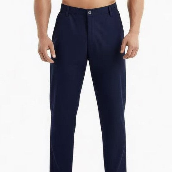 Herren Relaxed-Fit Loungehose in Chino‑Optik mit Komfortbund Drune