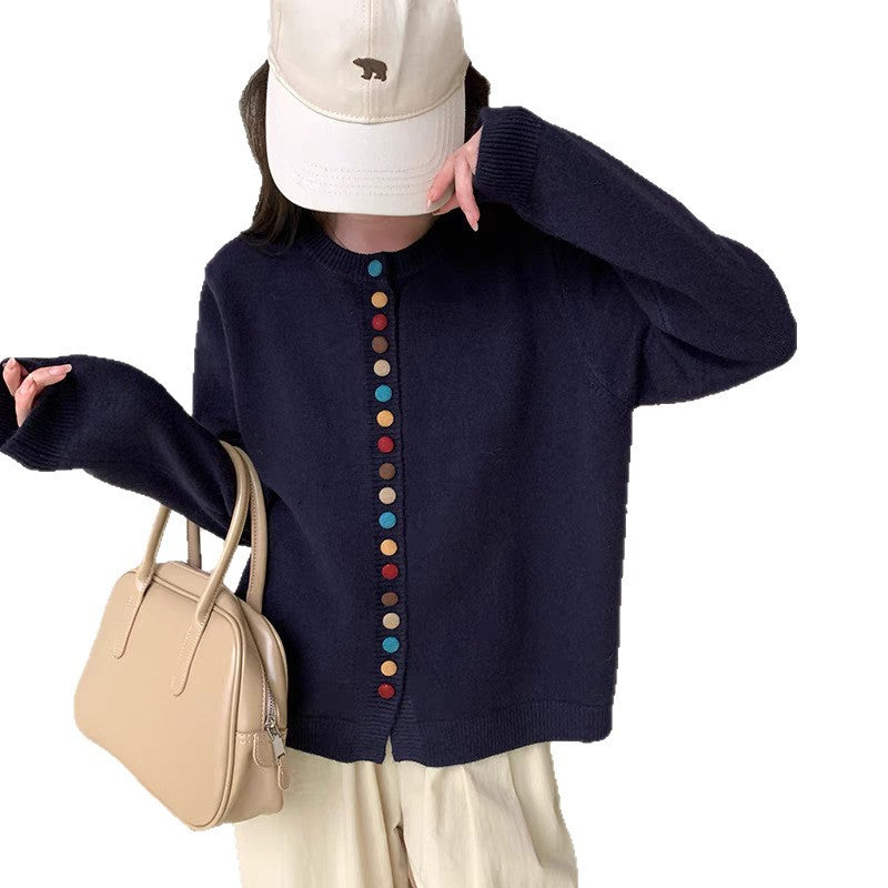 Damen Modischer Strickpullover Drune