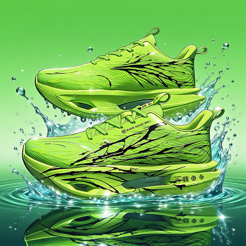 Unisex hydrodynamische Straßen- und Cross-Trainingsneaker mit teilgekapselter Hohlkern-Zwischensohle und reißfestem Ripstop-Obermaterial Drune
