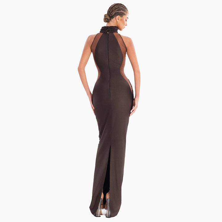 Damen Körperbetontes Abendkleid Drune