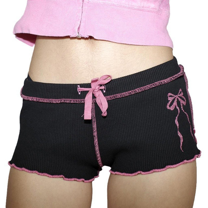 Damen Sportliche Shorts mit flexiblem Bund und atmungsaktivem Material Drune