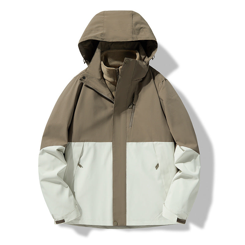 Herren Technische Outdoorjacke mit verstellbarem Kapuzendesign Drune 1787797283