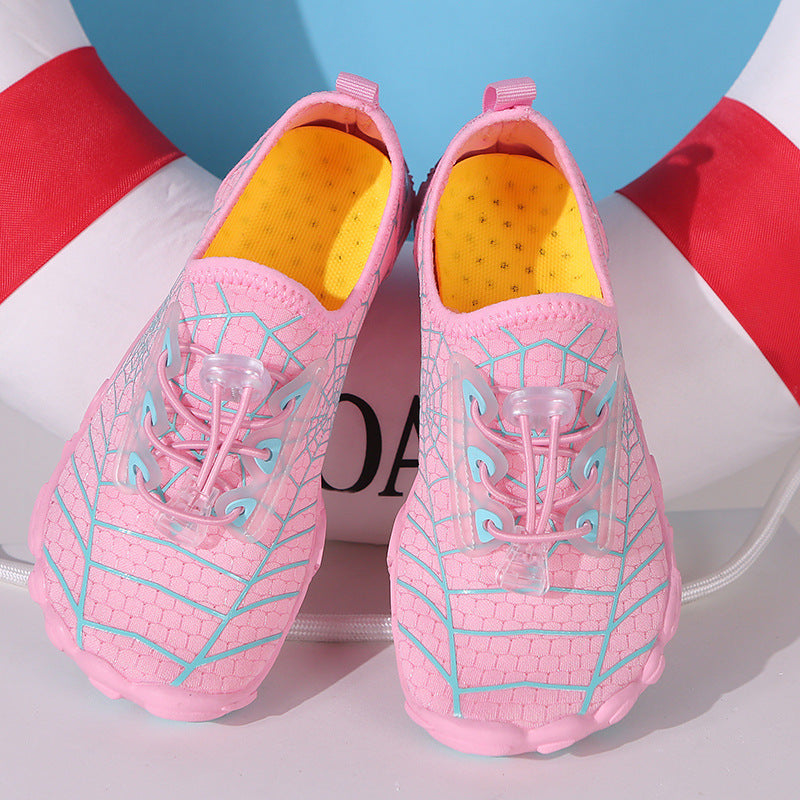Damen nan elastischer Wassersneaker mit Schnellzug, schnelltrocknendem Mesh und flexibler rutschfester Sohle Drune