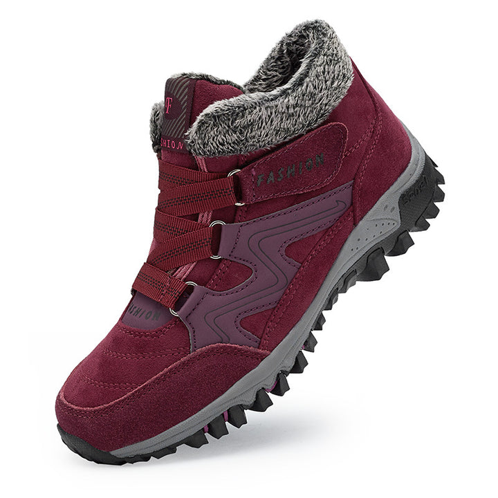 Damen Hochwertige Outdoor-Wanderschuhe mit isoliertem Futter und rutschfester Sohle Drune