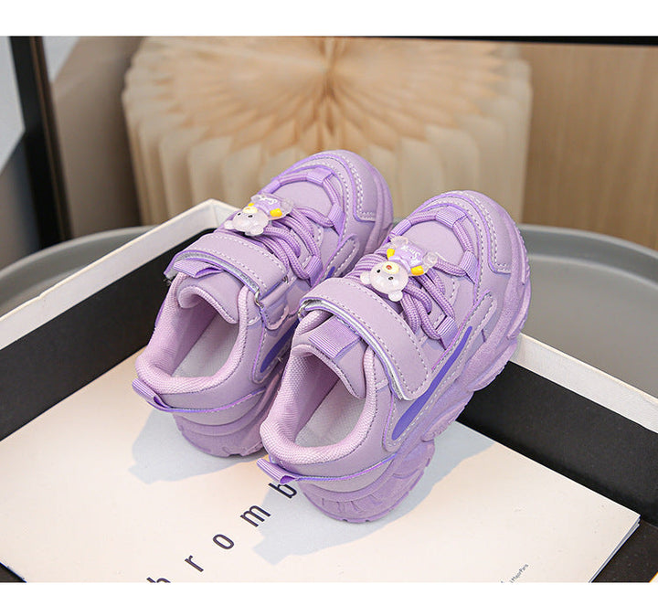 Damen Sportliche Sneaker mit niedlichen Figuren Drune