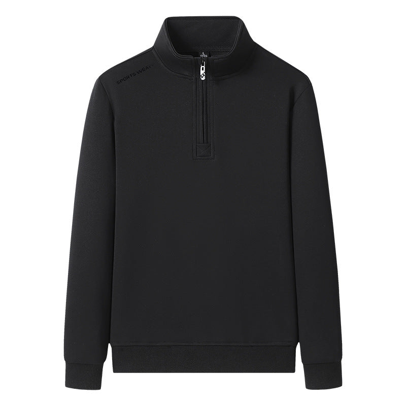 Herren Sportlicher Stehkragen Pullover Drune