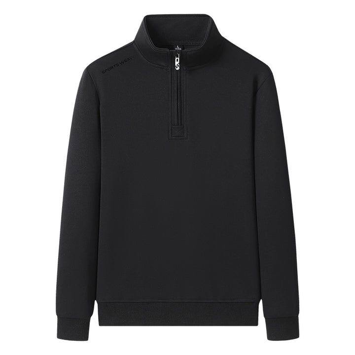 Herren Sportlicher Stehkragen Pullover Drune