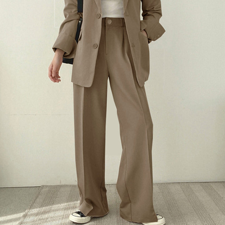 Damen Elegante Weite Hose Drune
