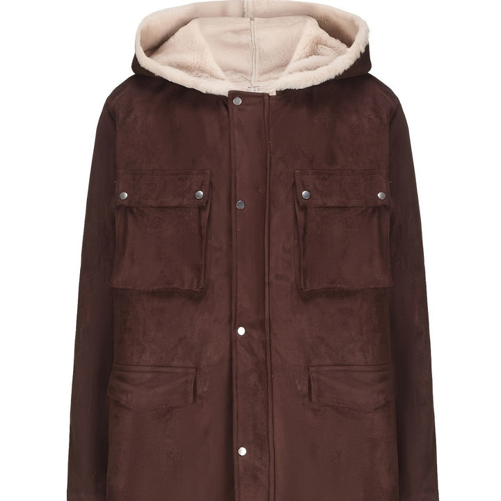 Damen Wickeljacke mit kuscheligem Innenfutter Drune
