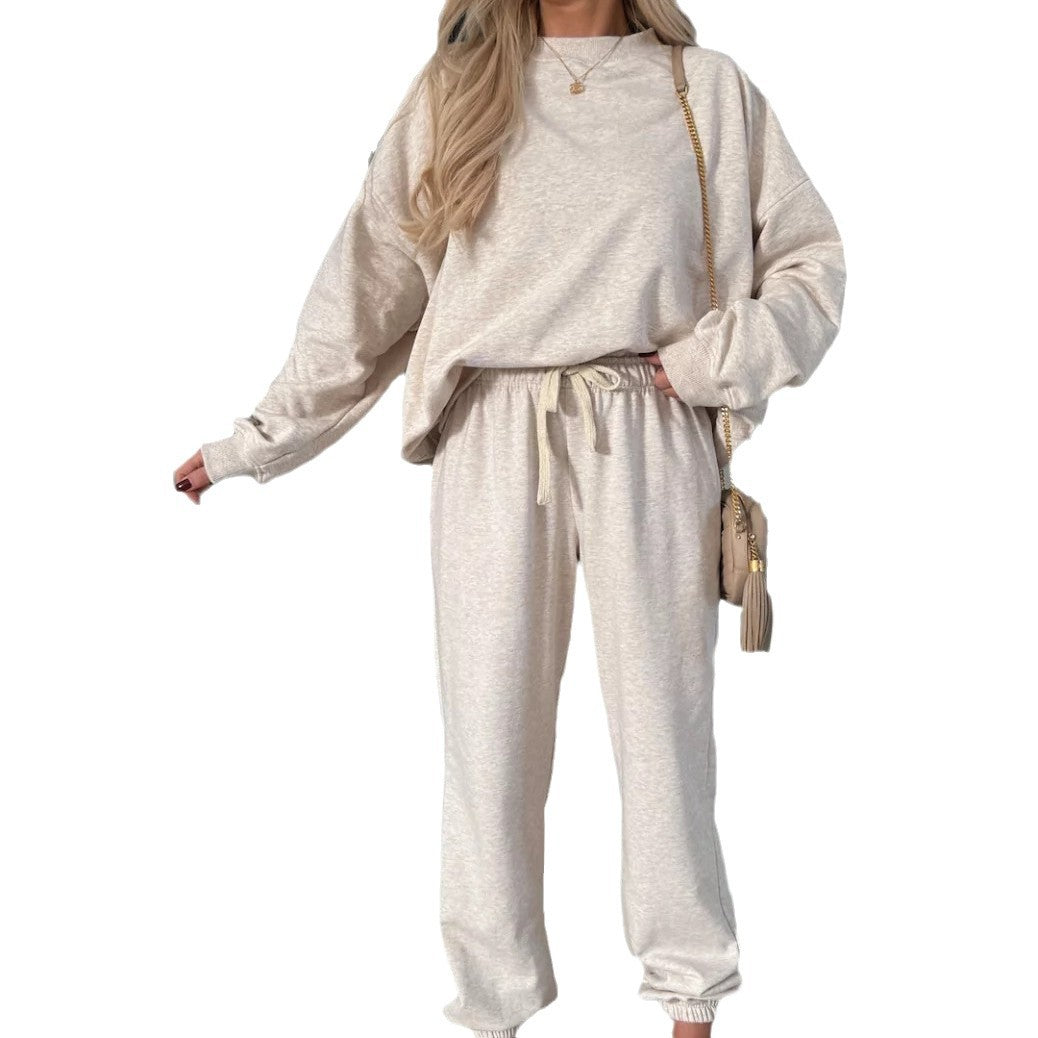 Damen lässiges und bequemes Freizeit-Sweat-Set Drune