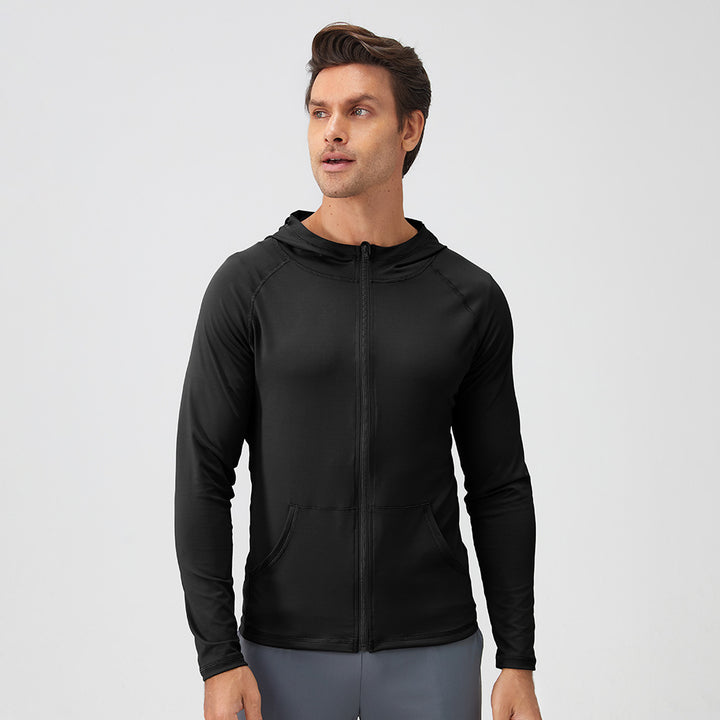 Herren Funktionsjacke mit atmungsaktivem Stoff und UV-Schutz Drune