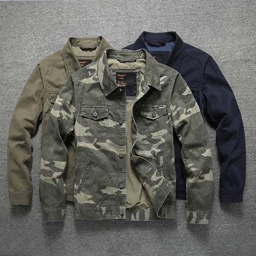 Herren Baumwoll-Twill Hemdjacke im Workwear‑Stil mit Brusttaschen Drune