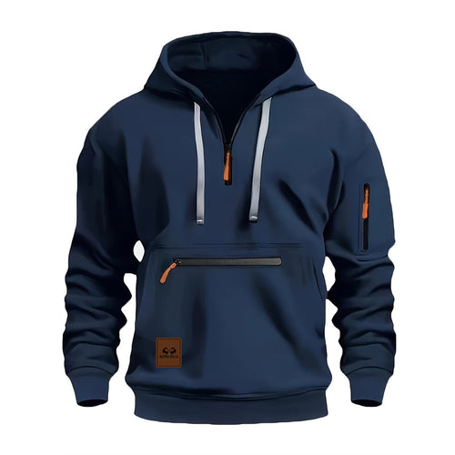 Herren Sportlicher Kapuzenpullover Drune