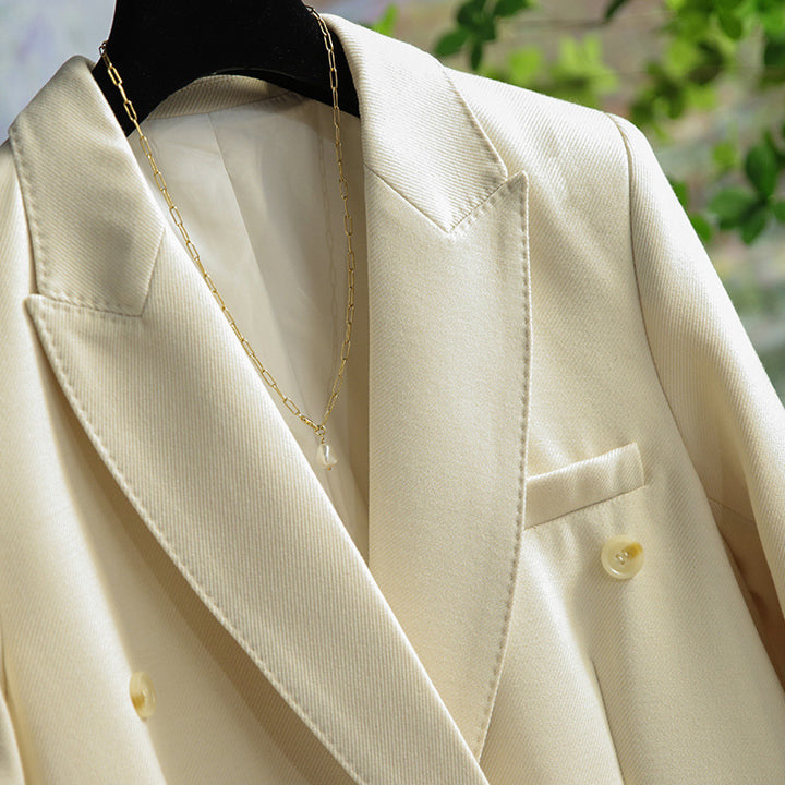 Damen Doppeltbreasted Blazer Drune