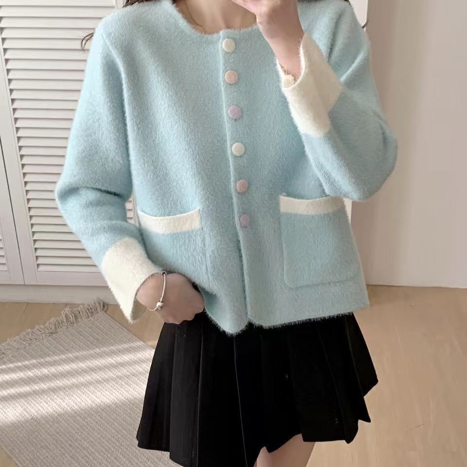Damen lässige Strickjacke Drune