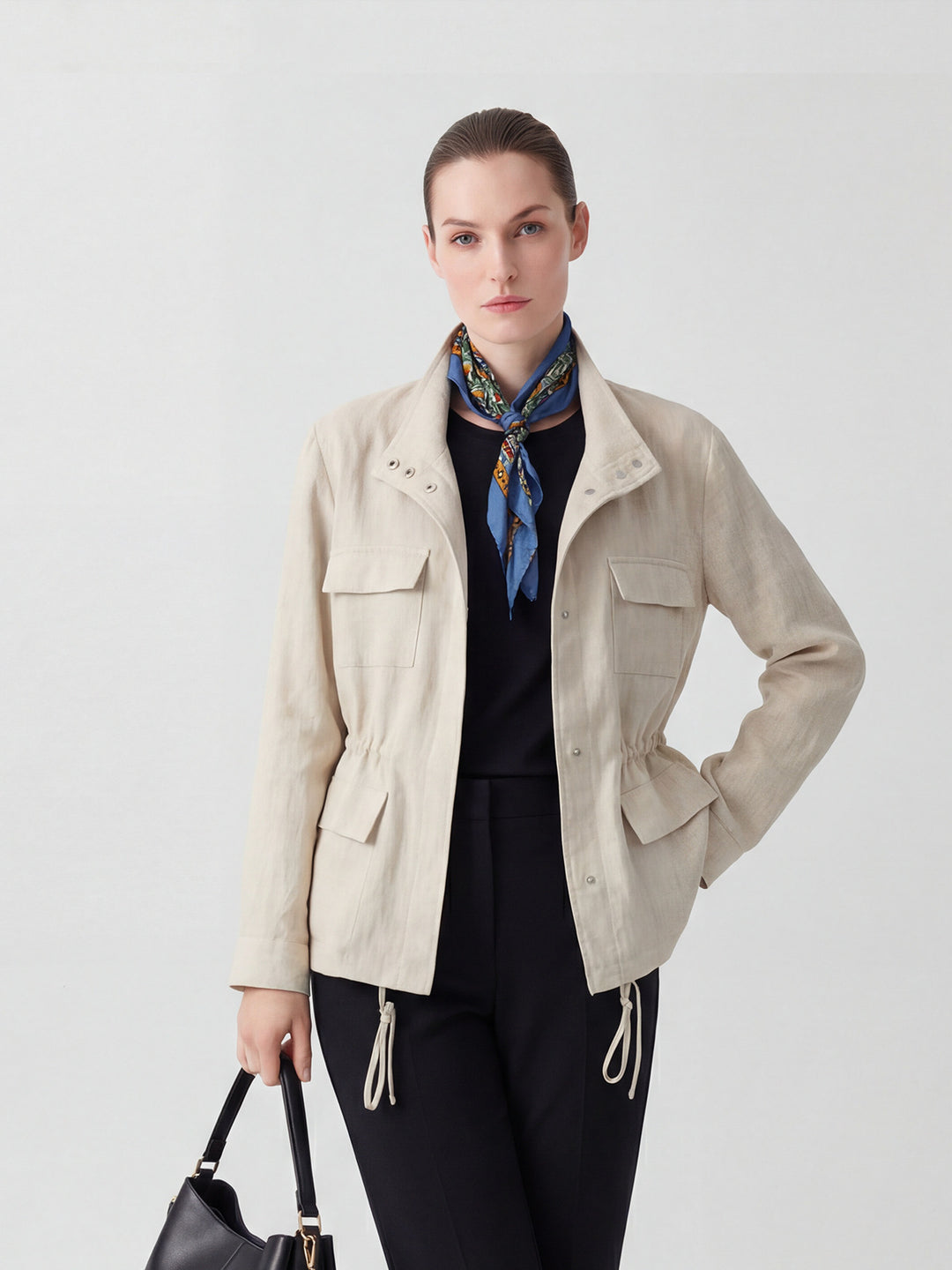 Damen Urban Chic Utility Jacket Drune