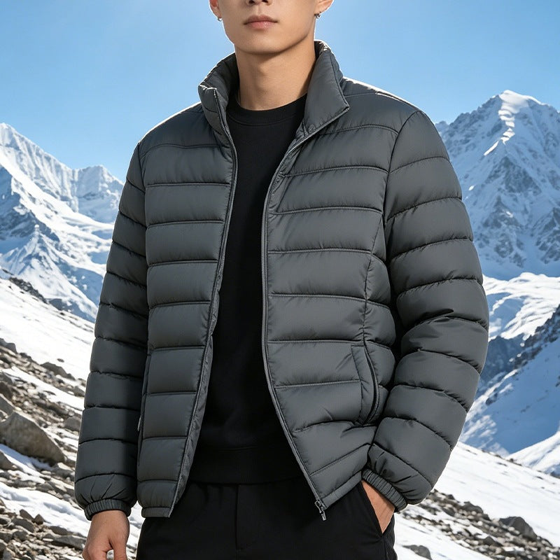 Herren Leichtgewichtige Steppjacke mit Thermo‑Füllung und Stehkragen Drune