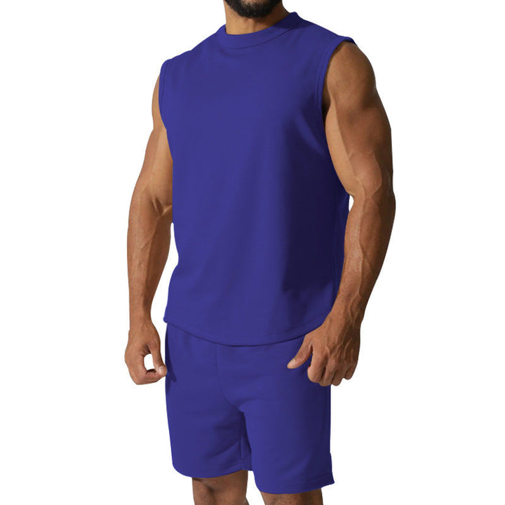Herren sportliches Kurzarm-Set aus atmungsaktivem Material Drune