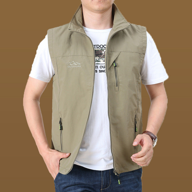Herren Multifunktionale Outdoor-Weste Drune