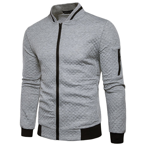 Herren Steppjacke mit modernem Kragen Drune