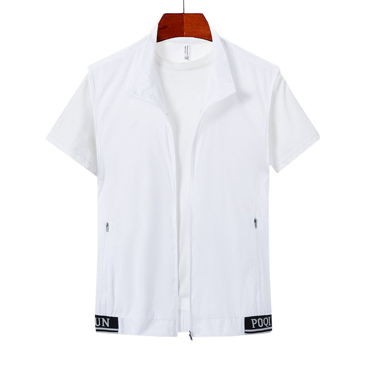 Herren Multifunktionale Windjacke mit Kapuze Drune