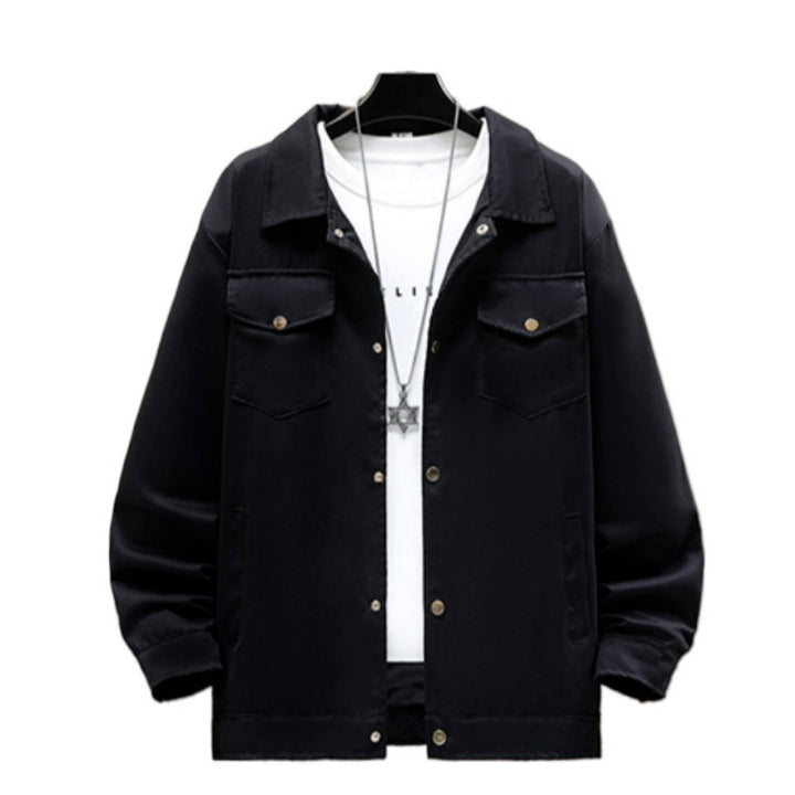 Herren Utility-Jacke mit praktischen Taschen und modernem Schnitt Drune