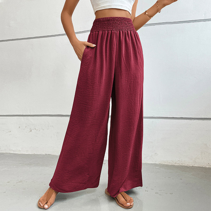 Damen Weite Lockere Freizeithose Drune
