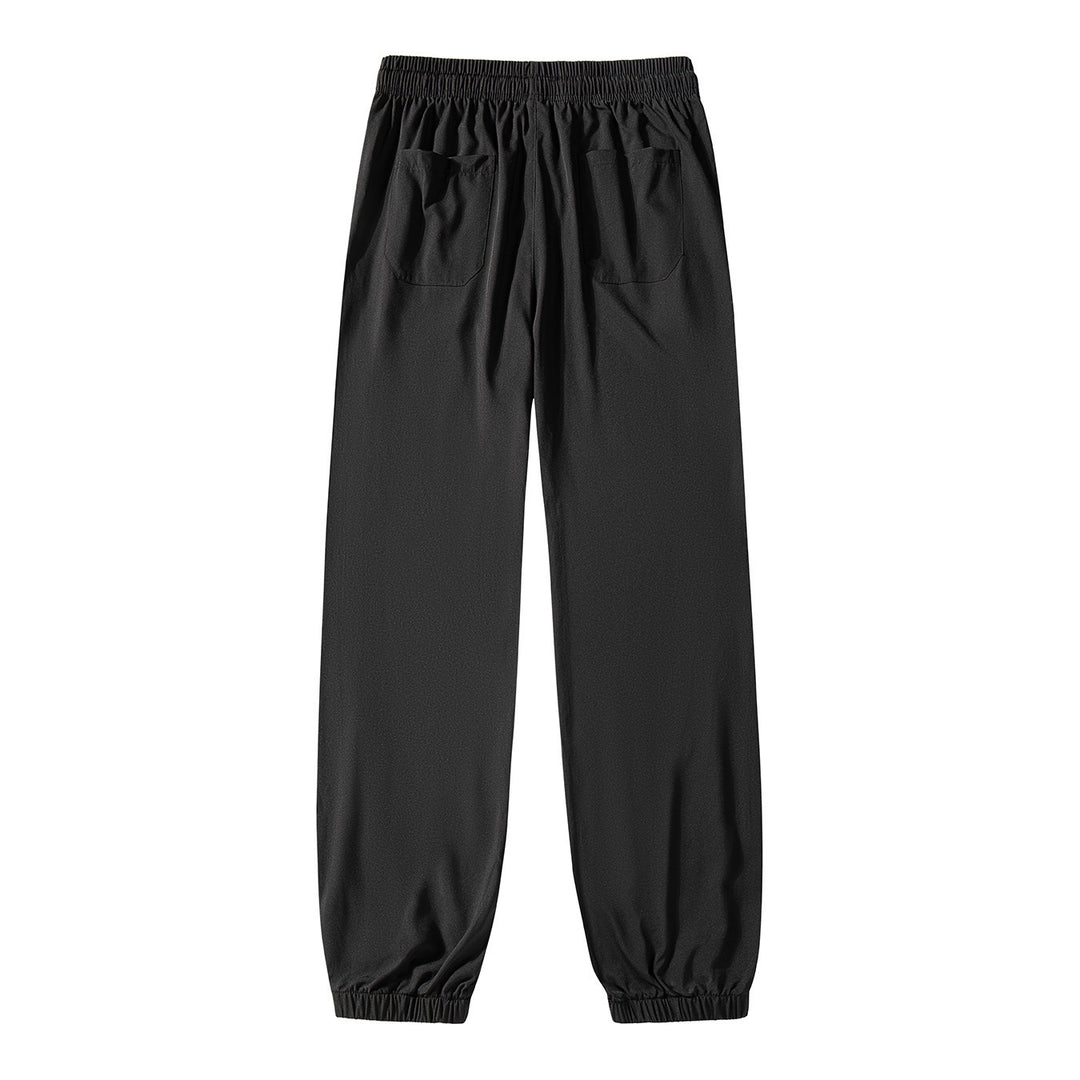 Herren Sportliche Laufhose mit elastischem Bund und praktischen Taschen Drune