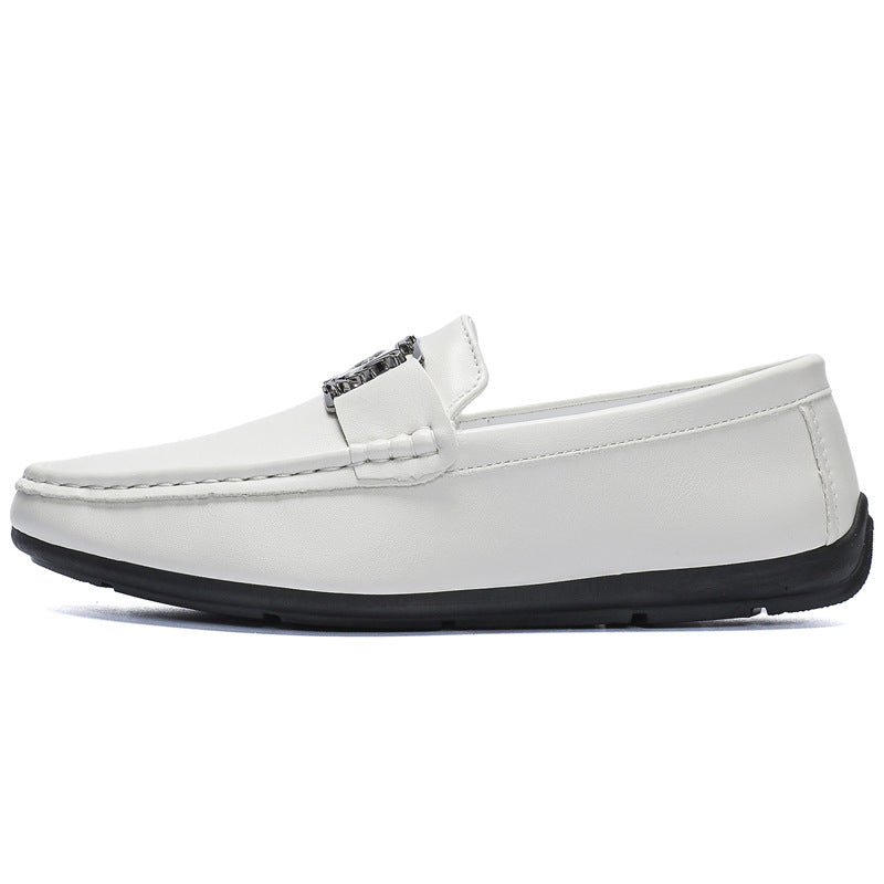 Herren Elegante Mokassins mit stilvollem Metallschnallen-Detail