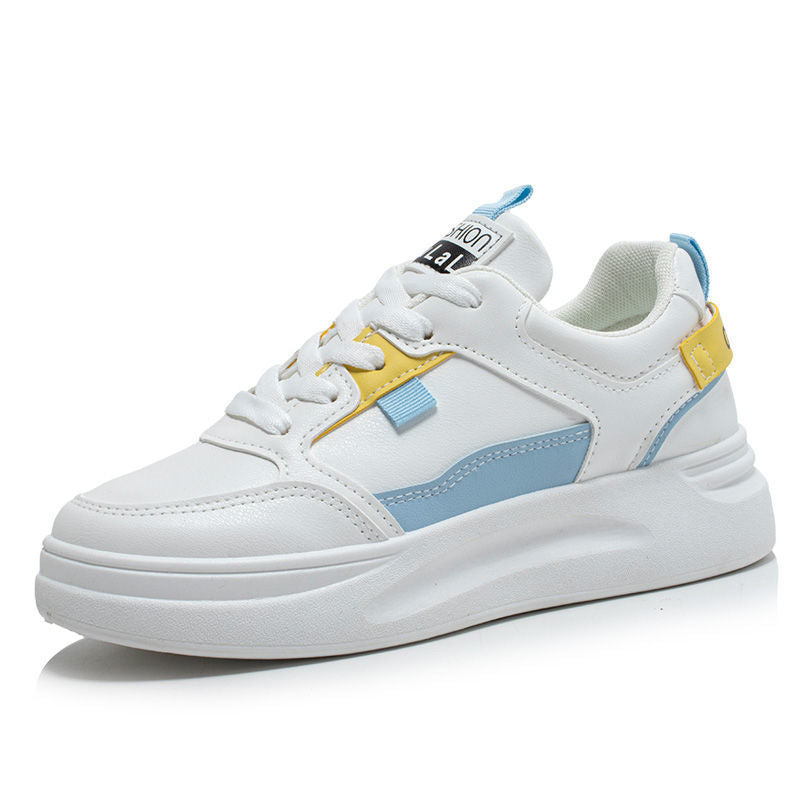Damen Sportliche Sneakers mit modischem Design und extra dicker Sohle Drune